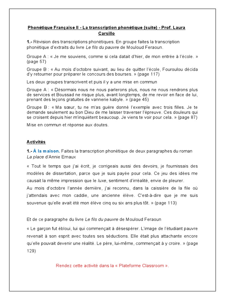 Sujet Brevet Annie Ernaux Les Années Corrigé Transcription (Suite) | PDF