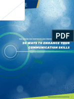 Kent State University - 20 Ways To Enhance Your Communication Skills