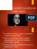 Ahmet Hamdi̇ Tanpinar