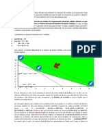 Análisis gráfico programación lineal 2 variables