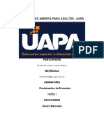 Fundamentos de Economia Tarea 1