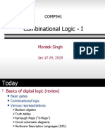 Combinational Logic - I: COMP541