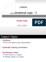 Combinational Logic - 3: COMP541