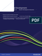 ELT Professional Development:: Evaluating The Effectiveness of
