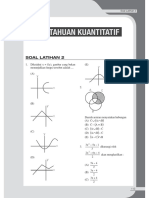 Pengetahuan Kuantitatif - Latihan 2