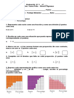 6° Evaluación N°3 Razones y Porcentajes