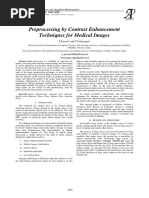 Preprocessing by Contrast Enhancement Techniques For Medical Images