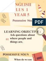 English Plus 1 Year 5: Possessive Noun