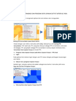 Manual Perekaman Data Capaian Output SAS 2021