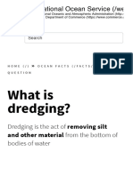 What Is Dredging?: National Ocean Service (/we