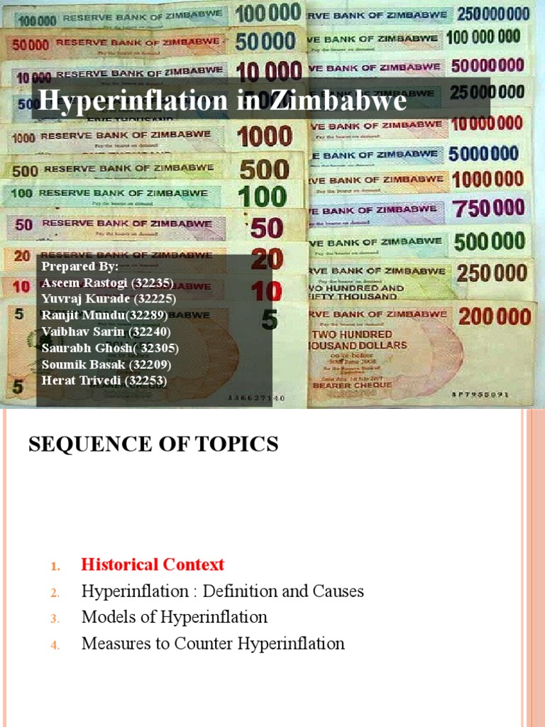 Zimbabwe Hyper | PDF | Inflation | Trade