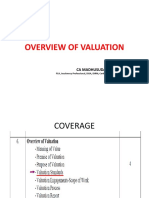Overview of Valuation
