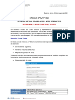 Circular Dpayt N 19-21 Atencion Virtual de Jubilacion - Nodo Interactivo