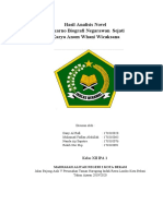 Hasil Analisis Novel Soekarno Biografi Negarawan Sejati