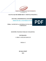 Matriz de La Seguridad Social en El Derecho Comparado