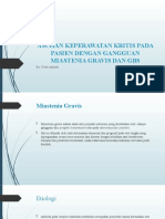 Asuhan Keperawatan Kritis Pada Pasien Dengan Gangguan Miastenia