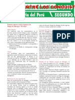 La Guerra Civil Entre Los Conquistadores para Segundo Grado de Secundaria