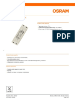 Product Datasheet: CV Power Supplies 24 V