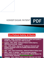 Konsep Dasar Patient Safety