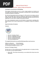 Lab Chapter 6: Introduction To GUI Building: Online Lab Tutorial Week 11 ISB 37603: Software Design and Integration