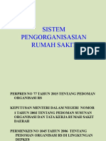 Sistem Pengorganisasi RS