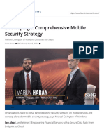 Developing a Comprehensive Mobile Security Strategy