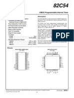 CMOS Programmable Interval Timer: Features Description