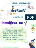 Inmultirea Cu 3 DONALD