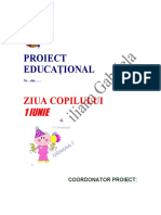 1 iunie-proiect educational