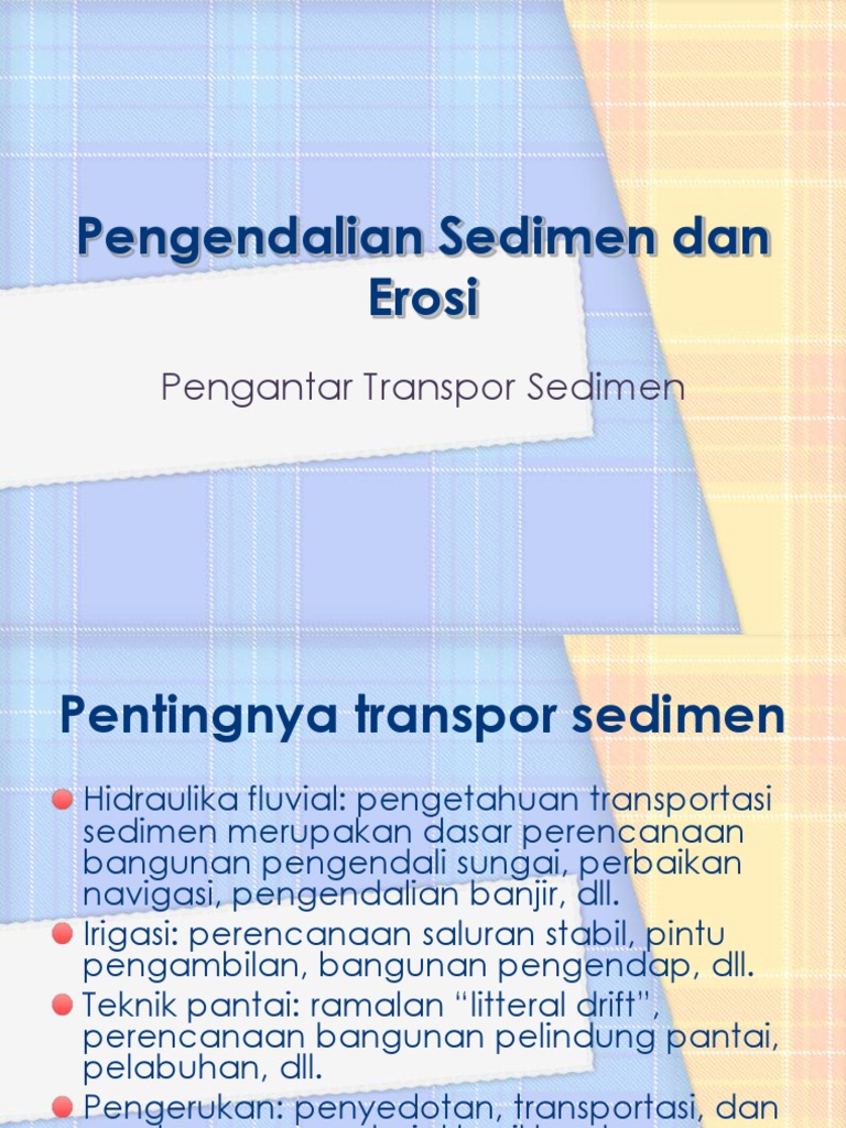 Bahan 2 Pengendalian-Sedimen-Dan-Erosi | PDF