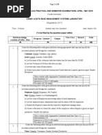 Database Design, Creation of Table, Data Program / Queries Output Viva-Voce Record Total 30 50 10 10 100