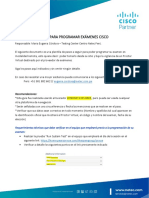 CISCO AT HOME VOUCHER - GUIA PARA PROGRAMAR EXAMEN