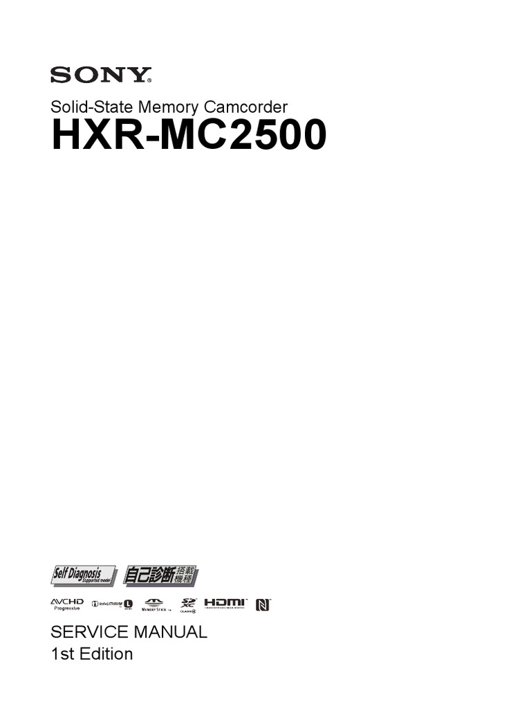 Sony MC2500 | PDF