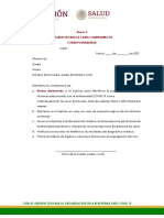 Carta Compromiso de Corresponsabilidad