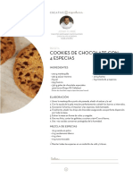 Cookies de Chocolate Con 4 Especias: Josep M. Ribé