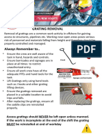 Offshore Grating Removal Safety Tips