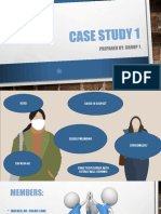 Group 1 Case Study