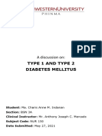Type 1 and Type 2 Diabetes Mellitus: A Discussion On