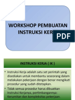 Workshop Pembuatan Instruksi Kerja