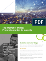 The Internet of Things: From Information To Insights
