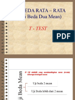 9a. Uji T-Paired Dan Independent T-Test - TEORI