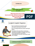 Program Studi: Pgsd. Mata Kuliah: Pemantapan Kemampuan Mengajar (PKM) (PDGK 4209)