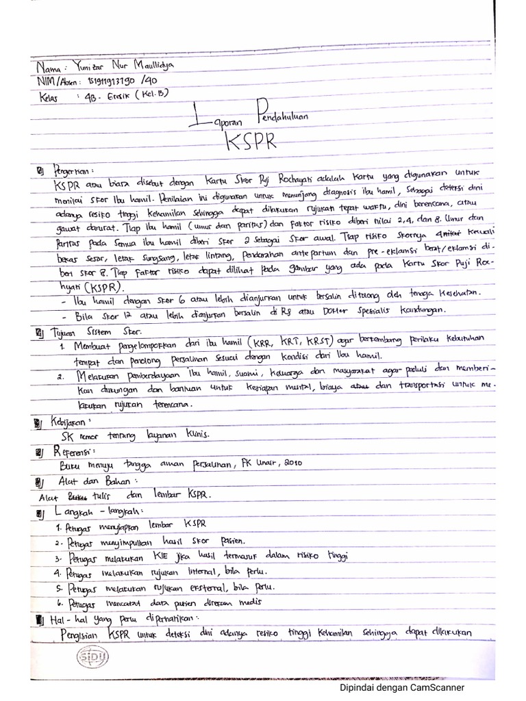 LP KSPR | PDF