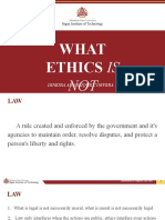 What Ethics Is Not