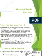 Anatomi Fisiologis Tubuh Manusia