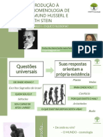 Introdução à Fenomenologia