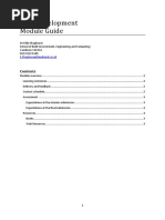 Web Development Module Guide: E.Shaghouei@leedsmet - Ac.uk