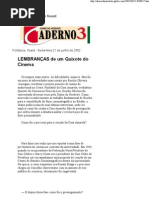 [Eusélio Oliveira] Lembraças de um Quixote do Cinema