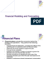 Financial Forecasting & Modelling