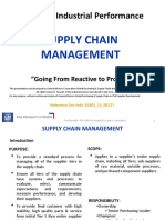 Quality & Industrial Performance: Supply Chain Management